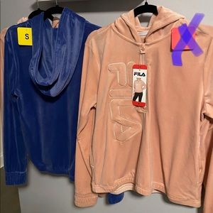 FILA Velour Pull Over